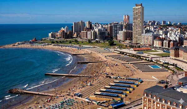 Paisaje de Mar del Plata